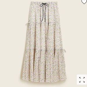 J. Crew new with tags!! Size medium. Gorgeous skirt. Perfect for the summer.